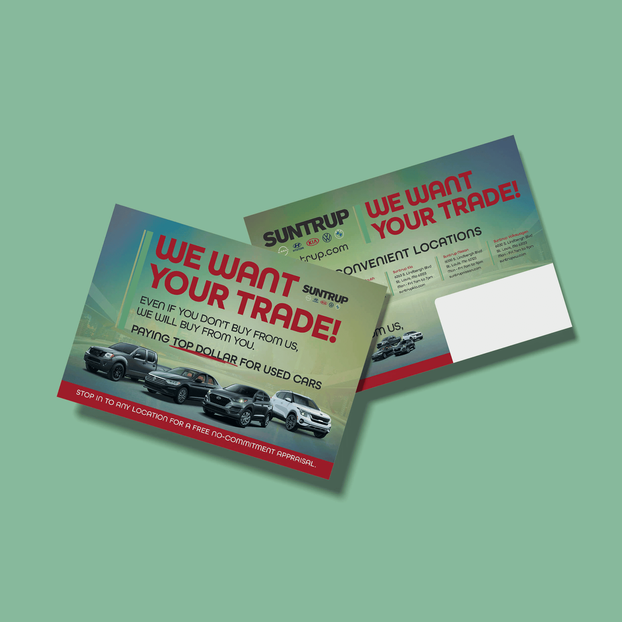 Direct Mail - Automotive - Suntrup