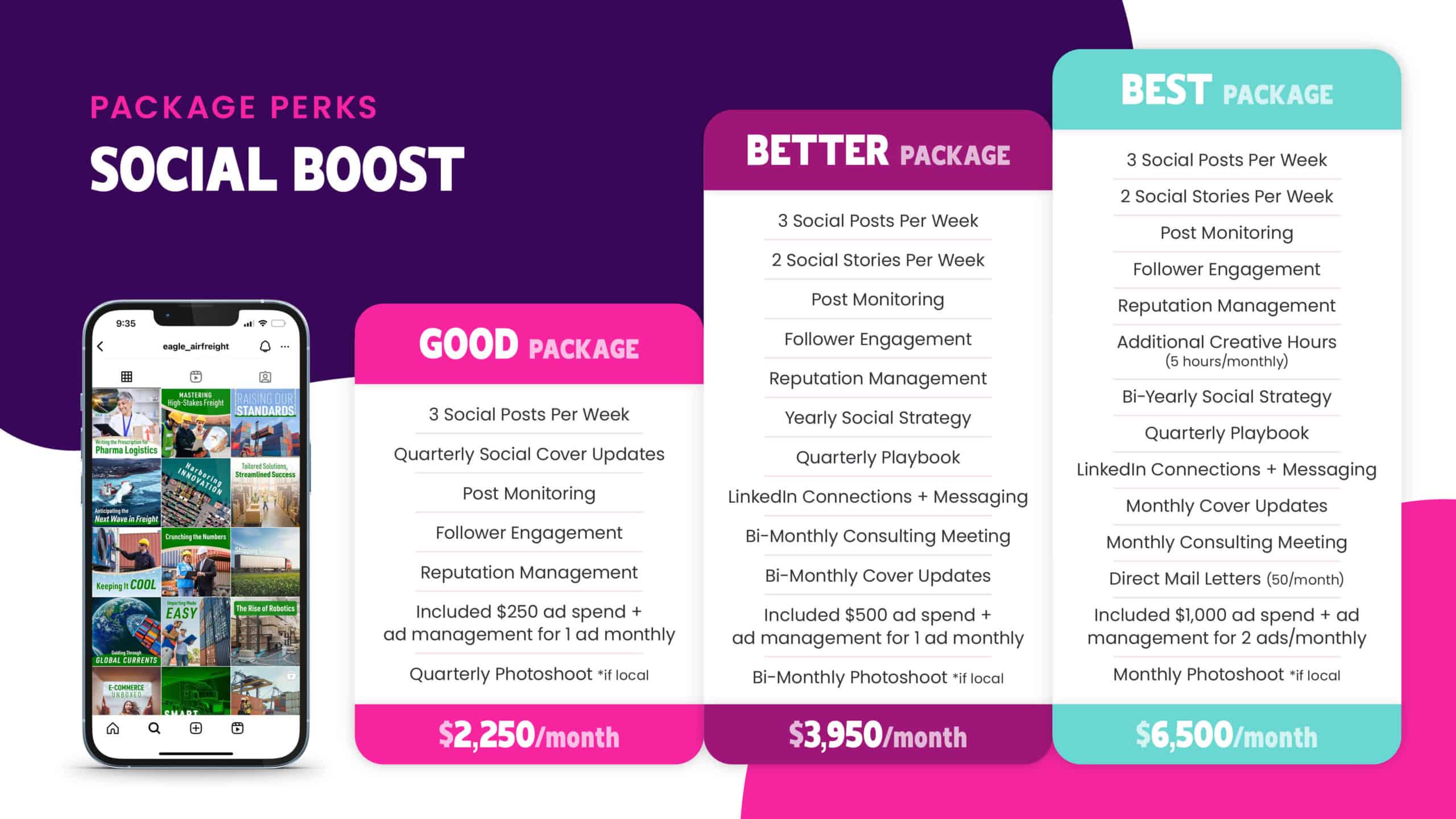 Social Boost Packages